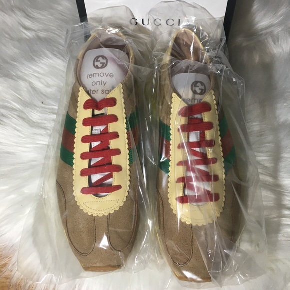 Gucci Men Rocket Convertible Sneaker Brown EU44 - Picture 7 of 14